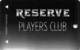 Reserve Casino Central City CO BLANK Slot Card - Casino Cards