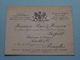 " HARRISON Bros & HOWSON Sheffield " > Bruxelles ARNOLD & C° ( Voir / Zie Foto ) ! - Cartes De Visite