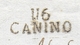 PREFILATELICA NAPOLEONICO - 1813 DIPARTIMENTO 116 TEVERE - Da CANINO A FARNESE - Con Documento - 1. ...-1850 Prephilately