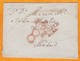 Prefilatelia - Enveloppe De SEVILLA, Séville, Andalucia Vers Madrid, Castilla, Espagne - ...-1850 Prephilately