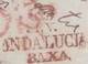 Prefilatelia - Enveloppe De SEVILLA, Séville, Andalucia Vers Madrid, Castilla, Espagne - ...-1850 Préphilatélie