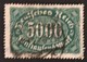 1922/23 Ziffer Mi.56c Dunkelblaulichgrün Infla-geprüft - Unused Stamps