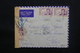 SÉNÉGAL - Enveloppe De Dakar En FM Par Avion Pour Paris Avec Contrôle Postal - L 48615 - Lettres & Documents