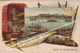 PECHE POISSONS TURQUIE ISTANBUL SALUT DE CONSTANTINOPLE LA POINTE DU SERAIL CACHET CONSTANTINOPOLI 1920 POSTE ITALIANE - Türkei