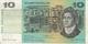 AUSTRALIA P45b 10 DOLLARS 1976 VF - 1974-94 Australia Reserve Bank (paper Notes)