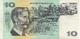 AUSTRALIA P45b 10 DOLLARS 1976 VF - 1974-94 Australia Reserve Bank (paper Notes)