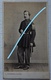 Photo CDV Circa 1865 Officier Armée Belge ABL Uniforme Photographe Duchatel Tournai Belgische Leger Militaria - Alte (vor 1900)