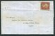 1853 GB 1d Red Imperf, National Life Assurance Entire, London - Covers & Documents