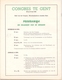 Magazine Tijdschrift - Kracht - Programma Congres Politieke Gevangenen - Gent 1953 - Oorlog 1939-45