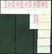 Elstrøm OCB/COB # 1584 - 10 Fr – Wit Papier/papier Blanc - Datumstroken-Hoeken/Coins-Bandes Datées - 1970-1980 Elström