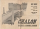 Chalon Notre Grande Ville - Petit Journal Sous L'égide Du Quartier St-Vincent 1958 Imprimerie Industrielle & Commerciale - Dépliants Touristiques
