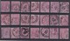 Delcampe - N° 46 : Lot :  Timbres Oblitérés Qualité Mixte - 1884-1891 Leopoldo II