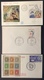 383-1 Denfert Rochereau Belfort 1660 Flamme Émission Bordeau 1659 Athlétism 1650 FDC Premier Jour Lot 3 Lettre Enveloppe - 1960-1969