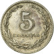 Monnaie, Argentine, 5 Centavos, 1922, TTB, Copper-nickel, KM:34 - Argentina