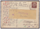 Dt-Reich (007622) Auslandspostkarte Sondertarif, Mit Zensur Und Zurück, Gelaufen Dresden Am 15.8.1940 - Briefe U. Dokumente