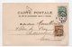 - Carte Postale LIMOGES Pour CHARENTON 15.3.1904 - TAXÉE 10 C. Brun Type Duval - - 1859-1959 Lettres & Documents