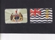 DIEGO GRCIA , DGA-R-37 & 38 , ISLAND FLAG & ISLAND CREST , MINT , CN's  00001 ( First Printing ) - Diego-Garcia