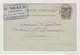 CP ENTIER POSTAL TYPE SAGE 10 C CAD ROCHEFORT SUR MER 1er AOÛT 1893 VERS PARIS TAMPON NEAUD PARFUMEUR - 2 Scans - - Standard- Und TSC-AK (vor 1995)