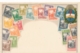 Argentina Stamps On Postcard - Postzegels (afbeeldingen)