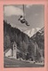 OUDE FOTO POSTKAART - ZWITSERLAND - SCHWEIZ -  PONTRESINA -    SESSEL-LIFT - Pontresina