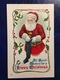 Delcampe - Complete Series Of 6-"USA-embossed-Santa On The Job"--1911 - Santa Claus