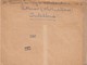 LETTRE. REICH. 7 1 43. PAR AVION. RATHENOW POUR PARIS. BANDE CENSURE / 2 - Lettres & Documents