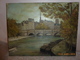 Tableau  Huile Sur Toile   Paris  Quais De La Seine   Voir Description - Oleo