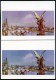 DDR PP19 B1/006-1a Bild-Postkarten FARBABWEICHUNG Kunstausstellung  1987 - Private Postcards - Mint