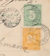 Nederlands Indië - 1888 - 5 Cent Cijfer, Briefkaart G8 + 2,5 Cent Cijfer Van Soerabaja Via Marseille Naar Berlin - Indes Néerlandaises