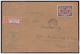 GG (007776) Einschreiben Mit DM MNR 14 Gelaufen Am 11.12.1940 Demblin/ Gr. Posten Irena Mit Dienststempel - Besetzungen 1938-45