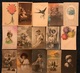 Belgique Fantaisie Femme Enfant Fleurs Taxe Censure ... : 60 Cartes (voir Zie See Scans) - 5 - 99 Postcards