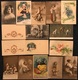 Belgique Fantaisie Femme Enfant Fleurs Taxe Censure ... : 60 Cartes (voir Zie See Scans) - 5 - 99 Postcards