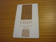 France Lyon Radisson Blu Hotel Room Key Card (Celest Bar & Restaurant) - Cartas De Hotels