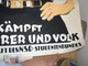 Old Poster Nazy Der Deutsche Srudent Kampfr Fur Fuhrer Und Volk Inder Mannschaft Des N S D Studentenbundes 52.5x70 Cm - 1939-45