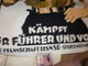 Old Poster Nazy Der Deutsche Srudent Kampfr Fur Fuhrer Und Volk Inder Mannschaft Des N S D Studentenbundes 52.5x70 Cm - 1939-45