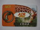 Carte Téléphonique Prépayée  " Afrique AIR "  (utilisé). - Cellphone Cards (refills)