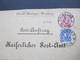 DR 1889 MiF Nr. 41 U. 42 R-Zettel Eingeschrieben Duisburg 1 Postauftrag An Das Kaiserliche Postamt Zu Coburg - Covers & Documents