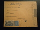 FRANCE SEMEUSE LETTRE ENVELOPPE ENV COVER LETTER PLI BANDE CACHET CENSURE ESPAGNE GUERRE CIVILE PIGNAN VAR ESPAGNA WAR - 1921-1960: Période Moderne