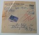 Lot Vieux Papiers Société Des Salins Et Pêcherie De Hyères 1955 Timbre 16frs 8fr - Petits Métiers