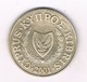 20 CENTS 2001  CYPRUS /9135// - Cipro