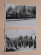 Peloton MILITAIREN Op Manoeuvre Te ...... > Anno 19?? ( Zie / Voir Photos ) 4 Stuks / Form. +/- 12,5 X 8,5 Cm. ! - Guerre, Militaire