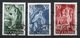 1953 Trieste B Nazioni Unite N. 82 -84 Serie Completa Timbrati Used - Usados