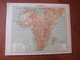 Afrique, Madagascar, Mascareignes, Réunion... : Rare Carte En Relief Par Henri Mager (1885) - Cartes Géographiques