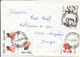 Argentina Cover Sent Air Mail To Switzerland 3-4-1989 Topic Stamps FLOWERS On Front And Backside Of The Cover - Lettres & Documents