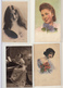 Fantaisies Portraits De Femme  Lot De 27 Cartes Variees Et Scannees - Women