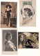 Delcampe - Fantaisies Portraits De Femme  Lot De 27 Cartes Variees Et Scannees - Women