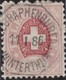 Heimat ZH Winterthur 1886-01-11 Telegraphen-Marke ZU#17 Voll-O - Télégraphe