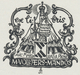 Ex Libris Jonge Boerinnenbond + M. Vollters-Mandos - Frans Mandos (1910-1977) - Ex Libris