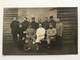 Foto Ak Prisonniers De Guerre Francais Brassard Croix Rouge Soldats Uniform - Guerra 1914-18