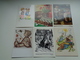 Beau Lot De 60 Cartes Postales De Fantaisie CPSM  Grand Format     Mooi Lot Van 60 Postkaarten Fantasie  Groot Formaat - 5 - 99 Postkaarten